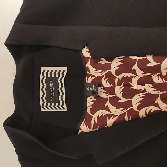 Maison Scotch open blazer, size EU 2 (US 8, M), black - Picture 5 of 7